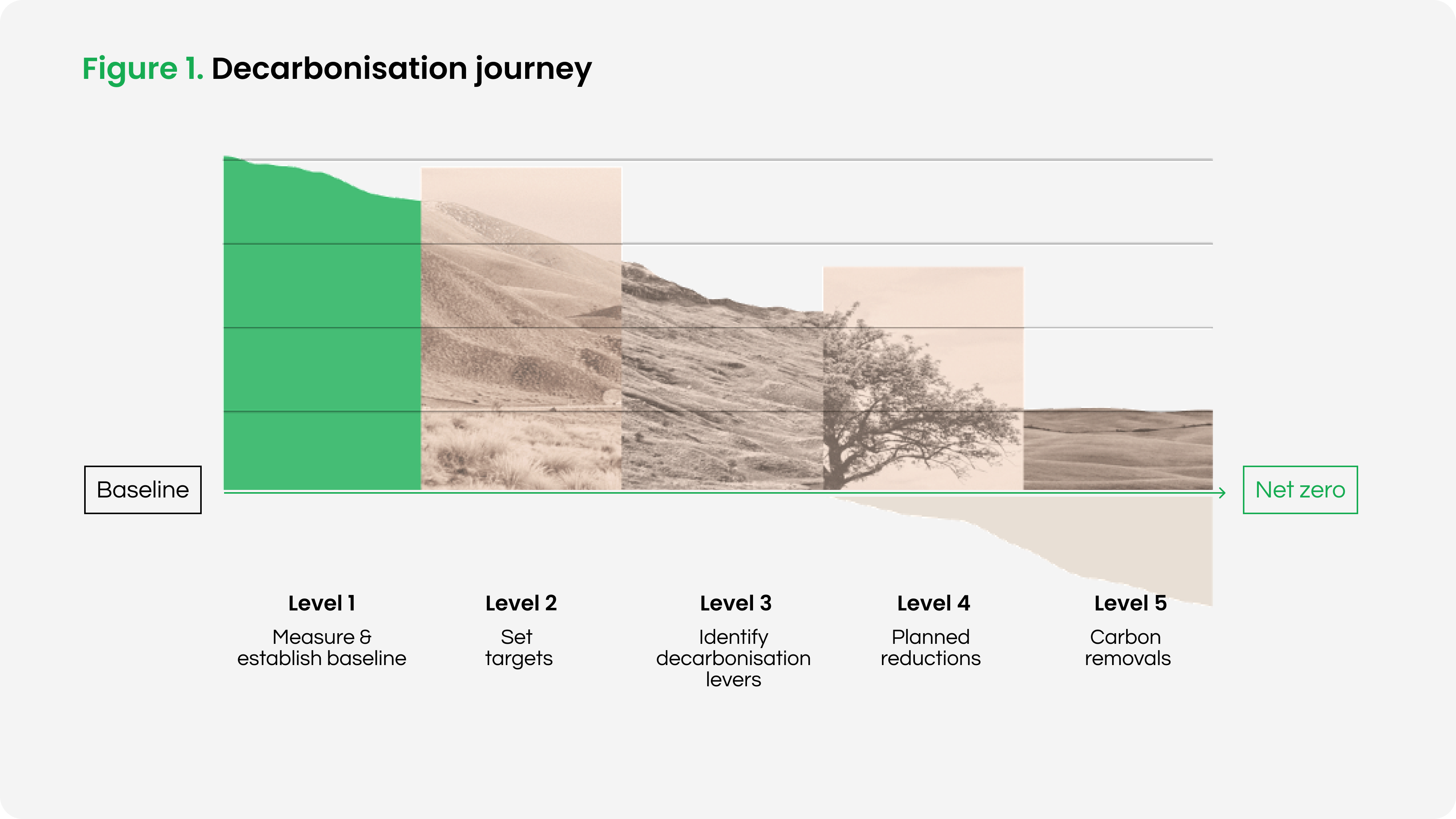 Figure 1 - Decarbonisation journey